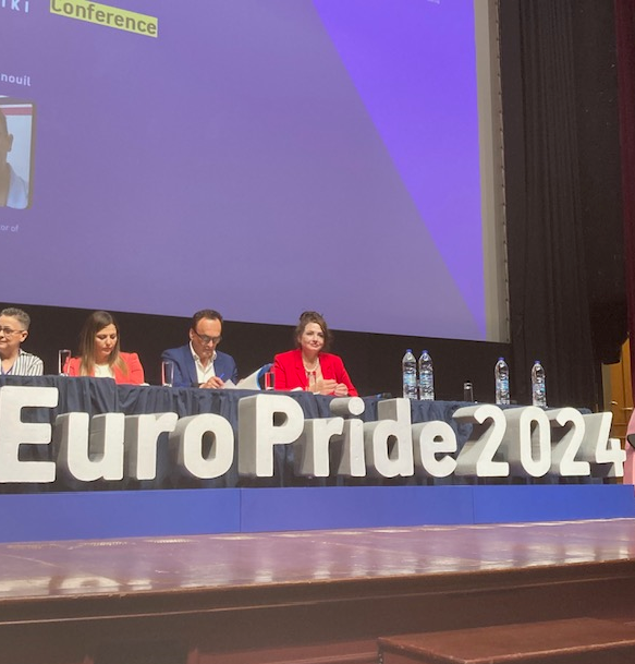 Η Επίτροπος Ντάλι στο EuroPride 2024