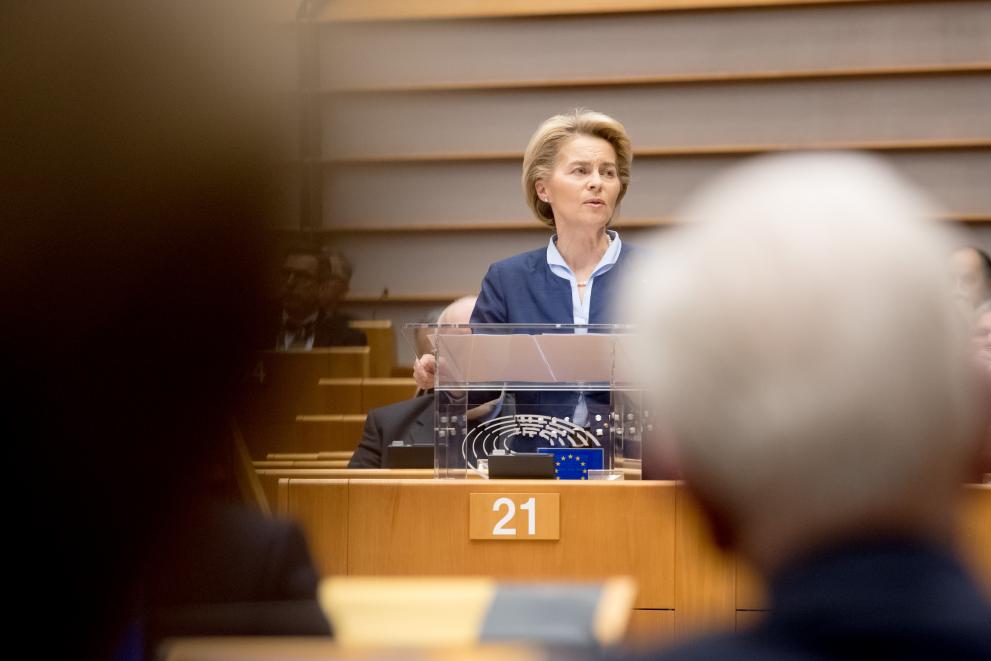 Participation of Ursula von der Leyen, President of the European Commission, and some members of the College, at the Commemoration of the International Holocaust Remembrance Day in the EP
