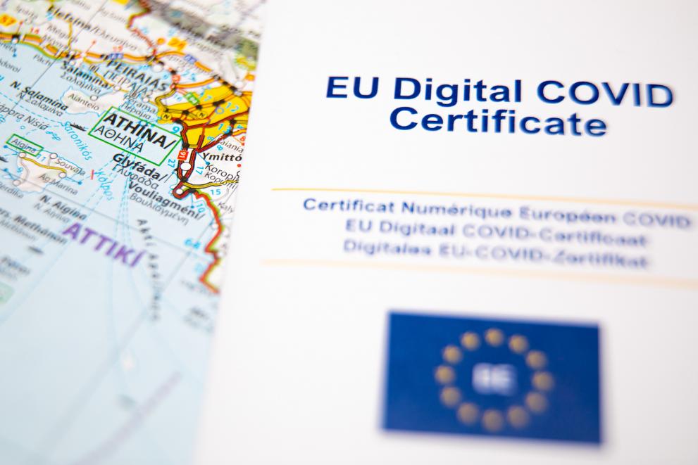 EU Digital COVID Certificate - European Capitals