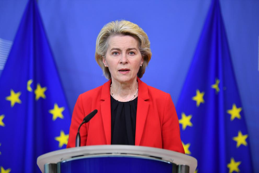 Press statement by Ursula von der Leyen, President of the European Commission, on EU financial support for Ukraine 