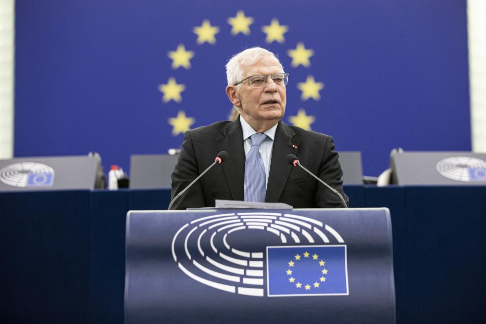 Participation of Josep Borrell Fontelles, Vice-President of the European Commission, in the plenary session of the European Parliament
