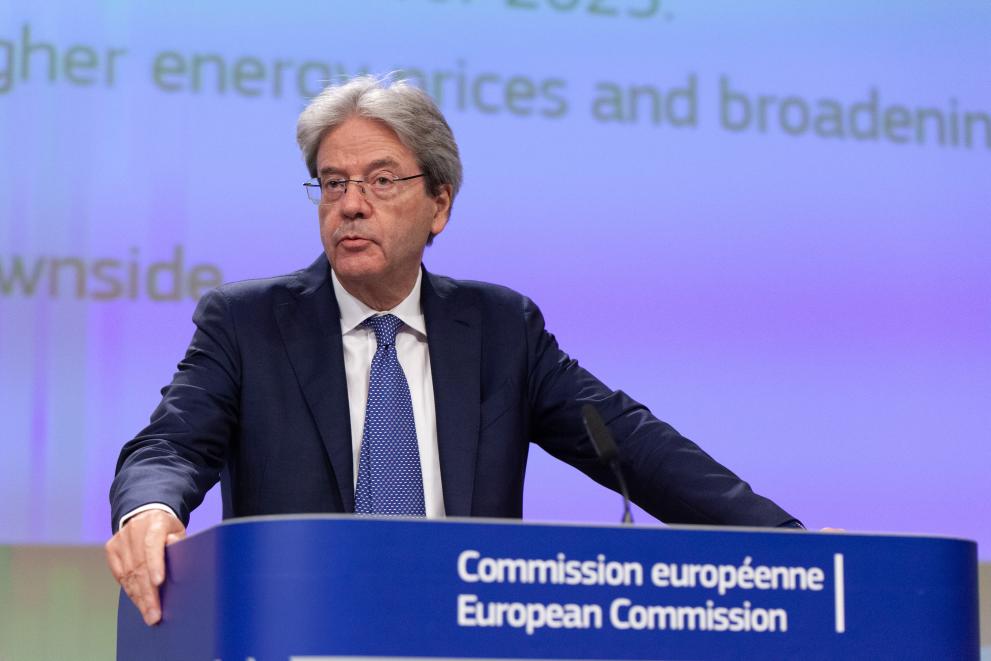 Press conference by Paolo Gentiloni, European Commissioner, on the Summer 2022 Economic Forecast