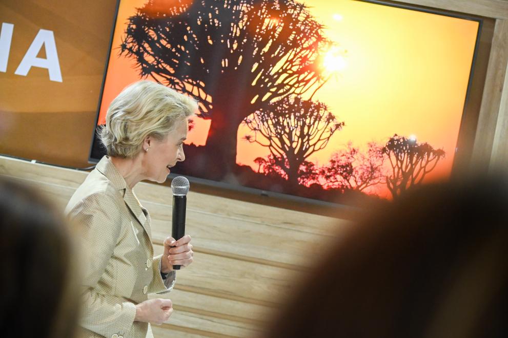 Participation of Ursula von der Leyen, President of the European Comission, in the the UN Climate Conference (COP27) in Egypt