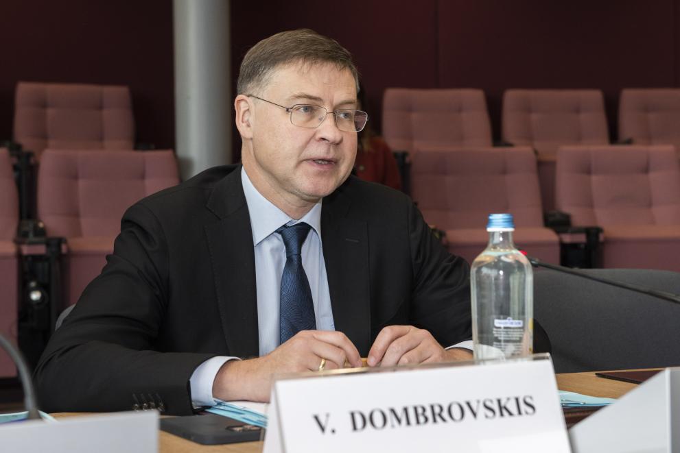 Participation of Valdis Dombrovskis, Executive Vice-President of the European Commission, to the Businesseurope round table on the critical raw materials