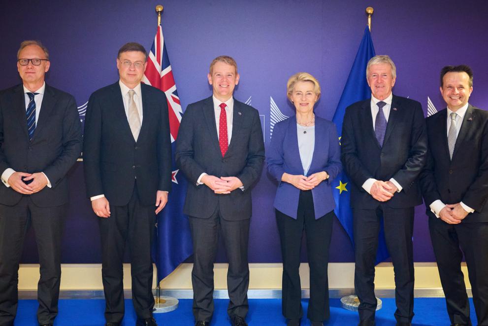 Statement by Ursula von der Leyen, President of the European Commission, and Chris Hipkins, Prime Minister of New Zealand, preceding the signatures of the Free Trade Agreement between the EU and New Zealand and the association of New Zealand to 'Horizon…