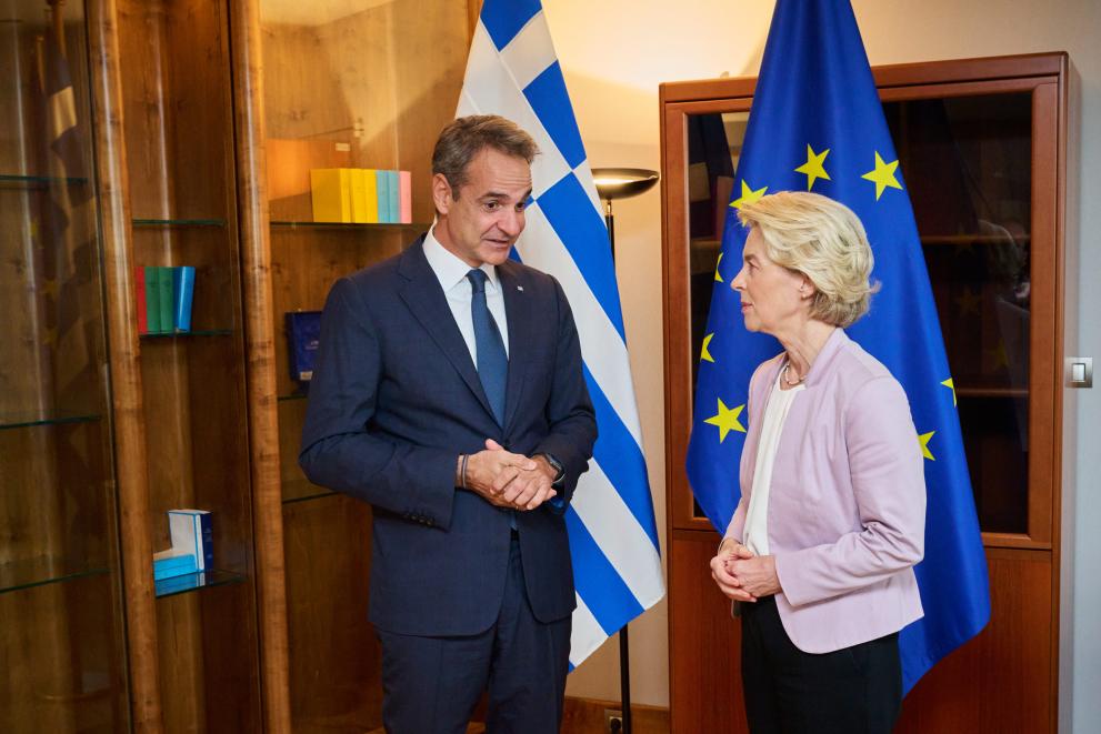 Bilateral meetings of Ursula von der Leyen, President of the European Commission, on the sidelines of the plenary session of the EP