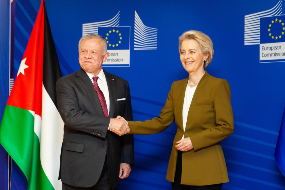 Visit of Abdullah II, King of Jordan, to the European Commission