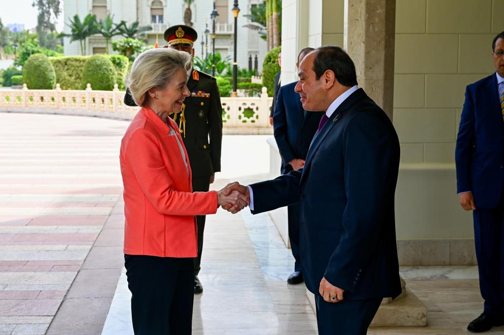 Visit of Ursula von der Leyen, President of the European Commission, to Egypt