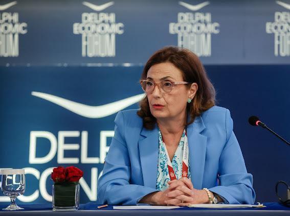 H Νιόβη Ρίγκου, Επικεφαλής της Αντιπροσωπείας της Ευρωπαϊκής Επιτροπής στην Ελλάδα στο Delphi Economic Forum_1