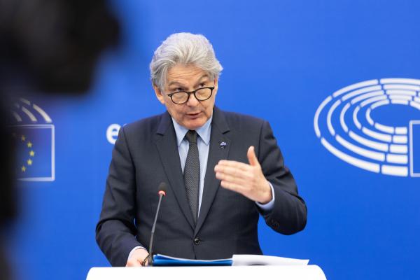 Read-out of the weekly meeting of the von der Leyen Commission by Thierry Breton, European Commissioner,  on the EU Space and Defense packages