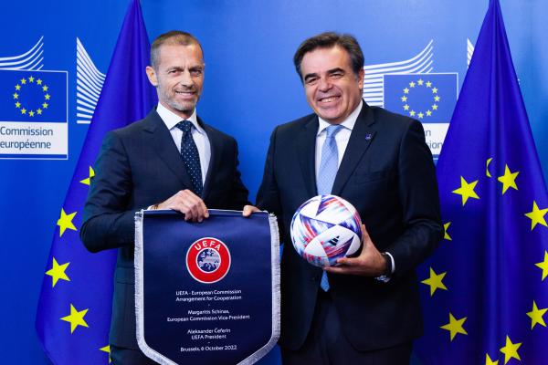 Visit of Aleksander Čeferin, President of the Union of European Football Associations (UEFA), to the European Commission
