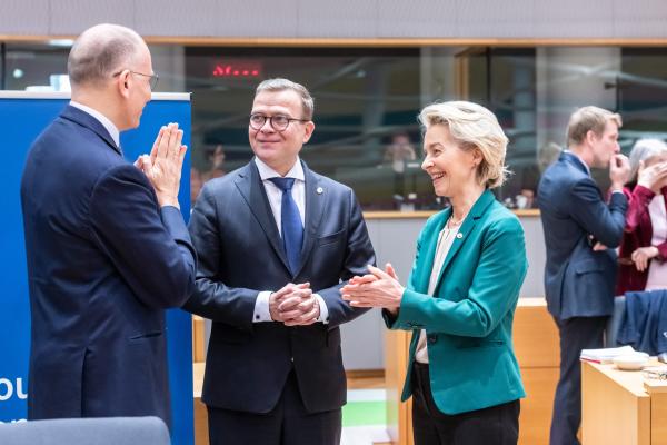Participation of  Ursula von der Leyen, President of the European Commission, in the Brussels Special European Council