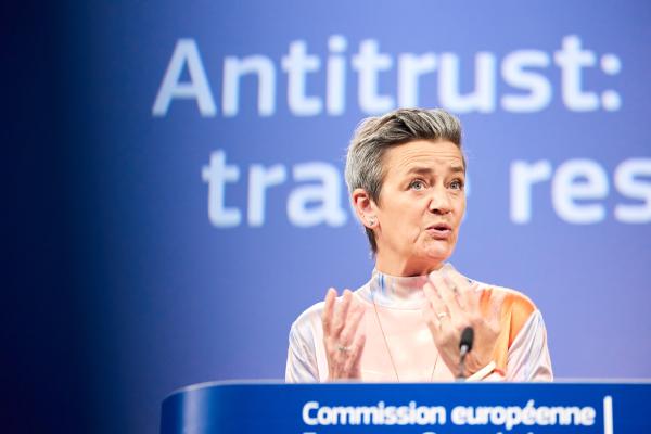 Press conference by Margrethe Vestager, Executive Vice-President of the European Commission, on Mondelēz trade restrictions 